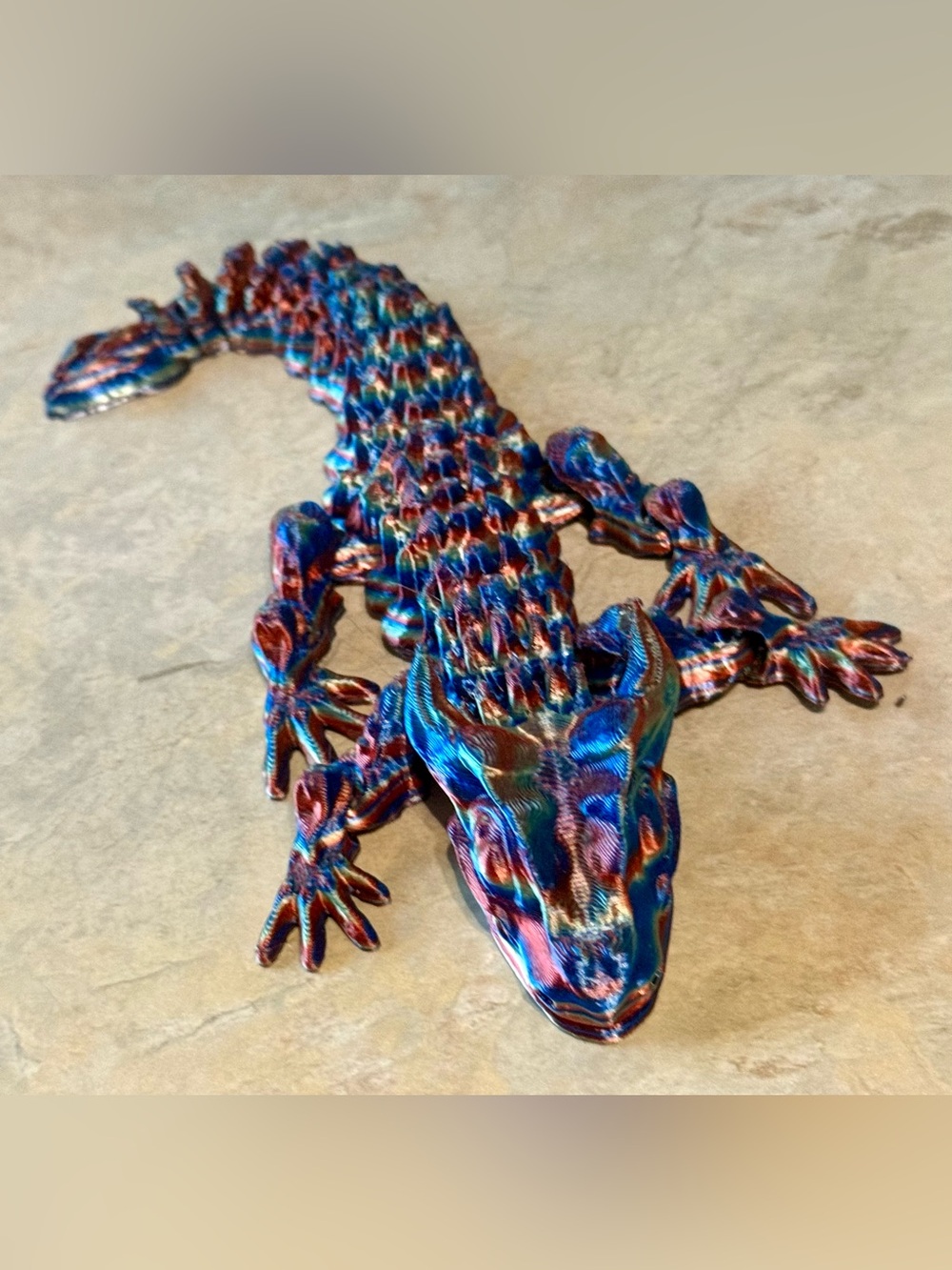 Multicolor 3-D Printed Movable Dragon 🐉